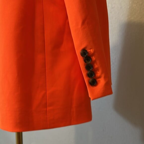 NEW J. Crew TOLLEGNO1900 women’s Italian stretch wool single button blazer size8 - Picture 6 of 12